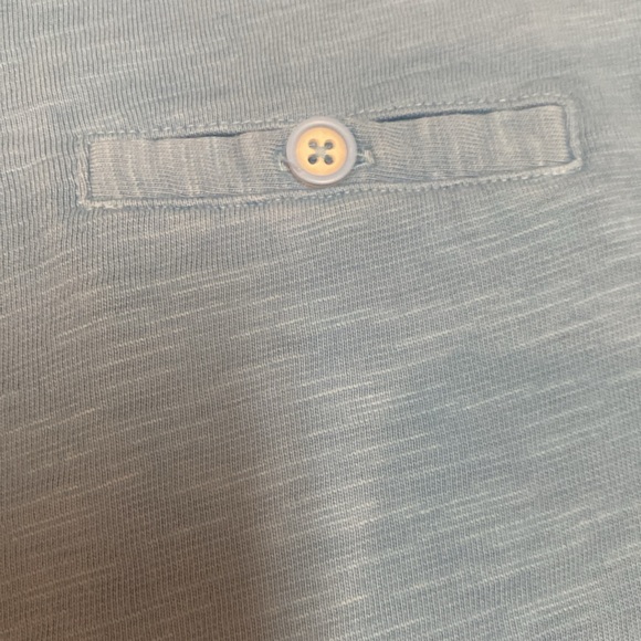 JOHNNIE-O Lightweight Quarter 1/4 Zip Long Sleeve Pullover EUC Blue - Picture 4 of 8